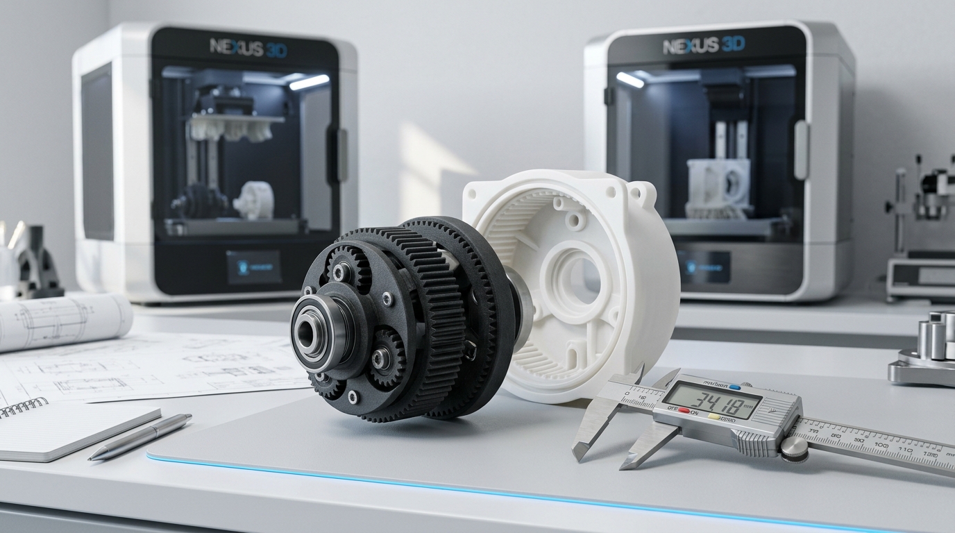 Высокоточная 3D печать инженерных деталей и корпусов в Новосибирске
